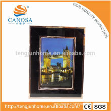 Eco Friendly Pen Shell Frame Photo avec Golden Edge